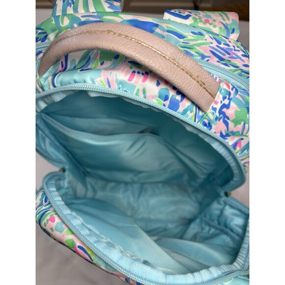 LILLY PULITZER Kids' Girl's Large Cambrie Backpack - Picture 7 of 10